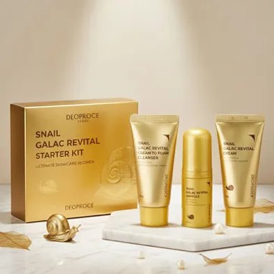 DEOPROCE SNAIL GALAC REVITAL STARTER KIT